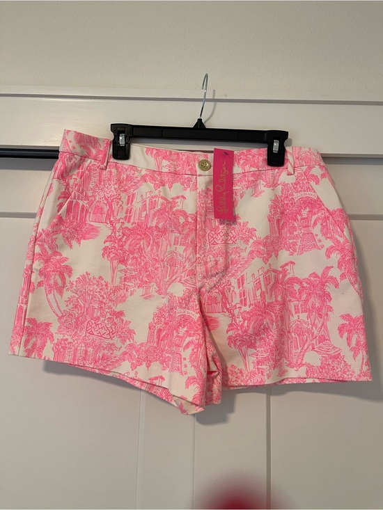 Lilly Pulitzer Pants - Lilly Pulitzer Pink Toile-Print Shorts